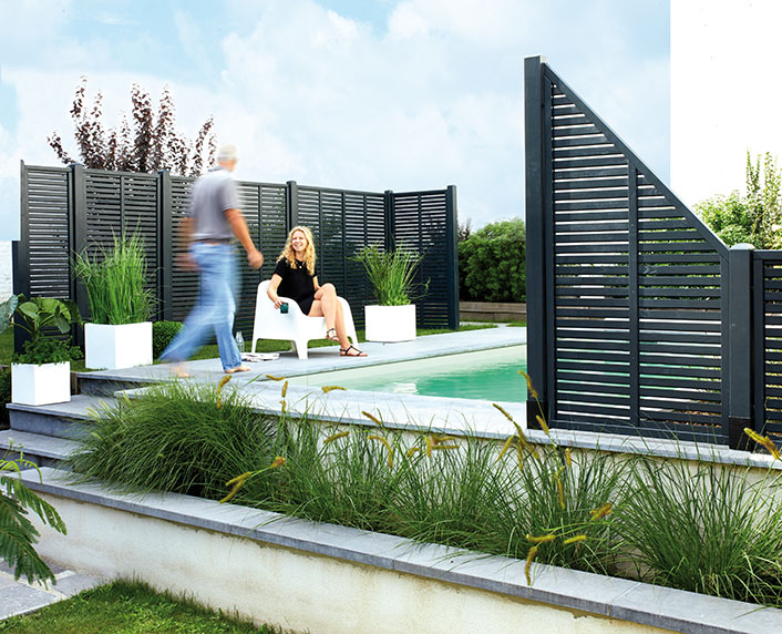 Paneles para el jardín inspirados en la Naturaleza 